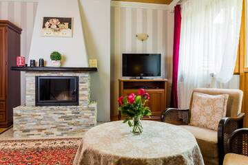 Фото номера Апартаменты (для 2 взрослых) Отели типа «постель и завтрак» Villa Cynamon г. Висла 4