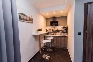 Фото номера Люкс с террасой Апартаменты Apartamenty Dawna Wisła г. Висла 9