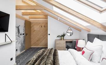 Фото номера Двухместный номер с 1 кроватью Отели типа «постель и завтрак» Villa Górska Ski &amp; Bike г. Висла 27