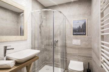 Фото номера Двухместный номер с 1 кроватью Отели типа «постель и завтрак» Villa Górska Ski &amp; Bike г. Висла 15