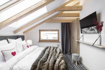 Фото номера Двухместный номер с 1 кроватью Отели типа «постель и завтрак» Villa Górska Ski &amp; Bike г. Висла 18