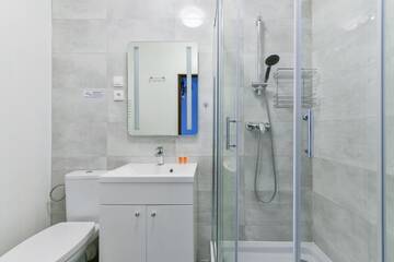 Фото номера Трехместный номер с ванной комнатой Отели типа «постель и завтрак» Villa Platinum г. Висла 5