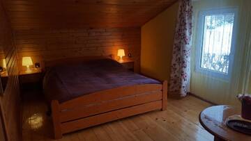 Фото номера Двухместный номер с 1 кроватью, вид на сад Проживание в семье Alaska г. Висла 2